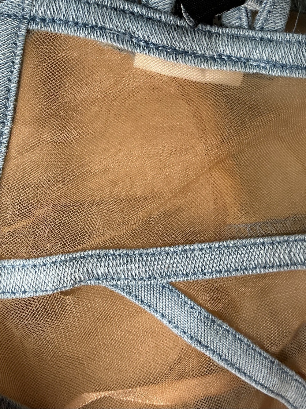Light Blue Denim Maxi Skirt - Picture 6 of 12